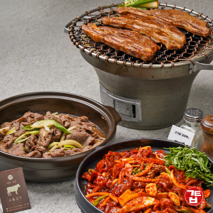 고기한상세트2(소LA갈비,소불고기,고추장돼지불고기)